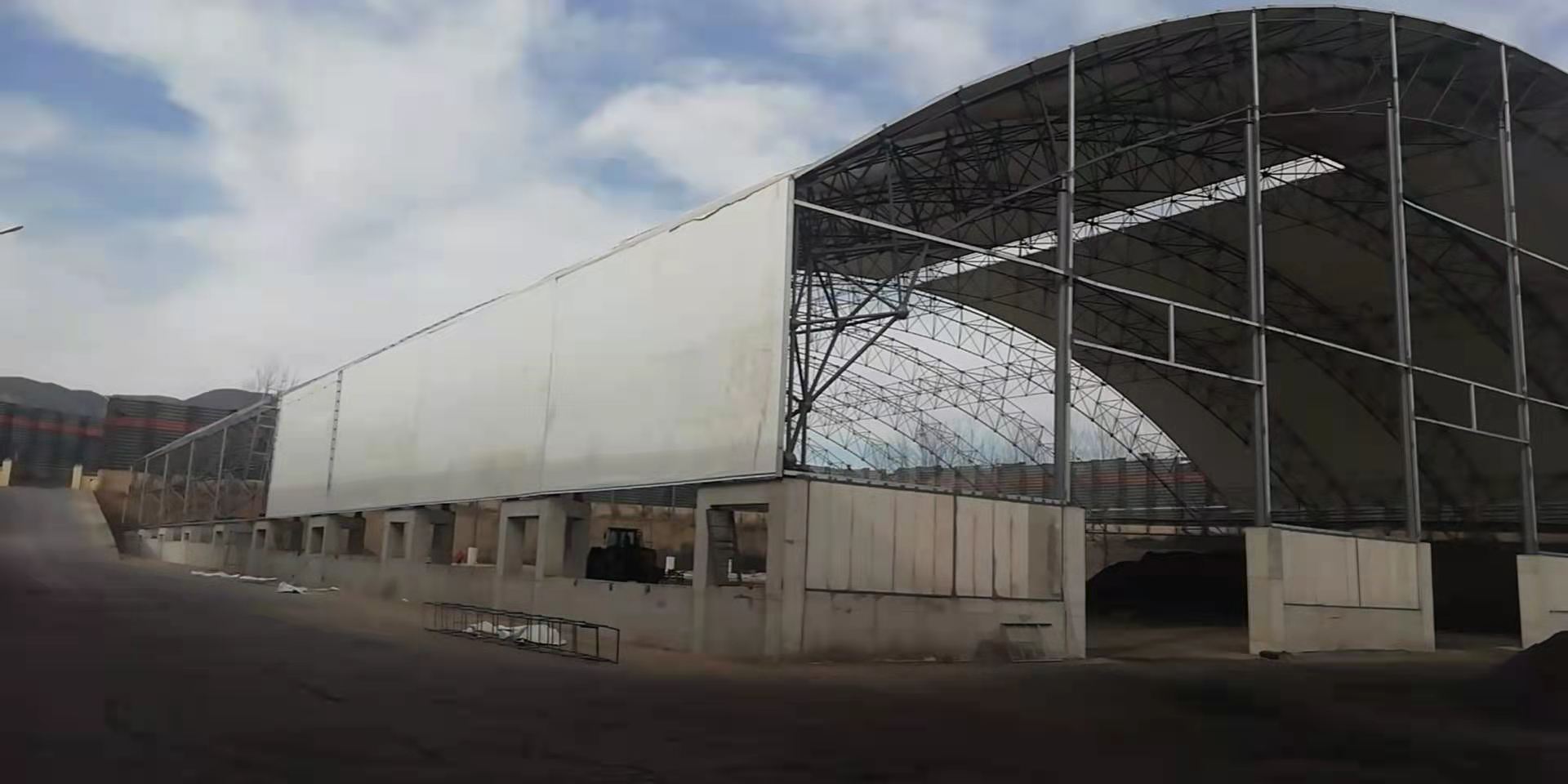 儲(chǔ)煤棚膜結(jié)構(gòu)工程（二）